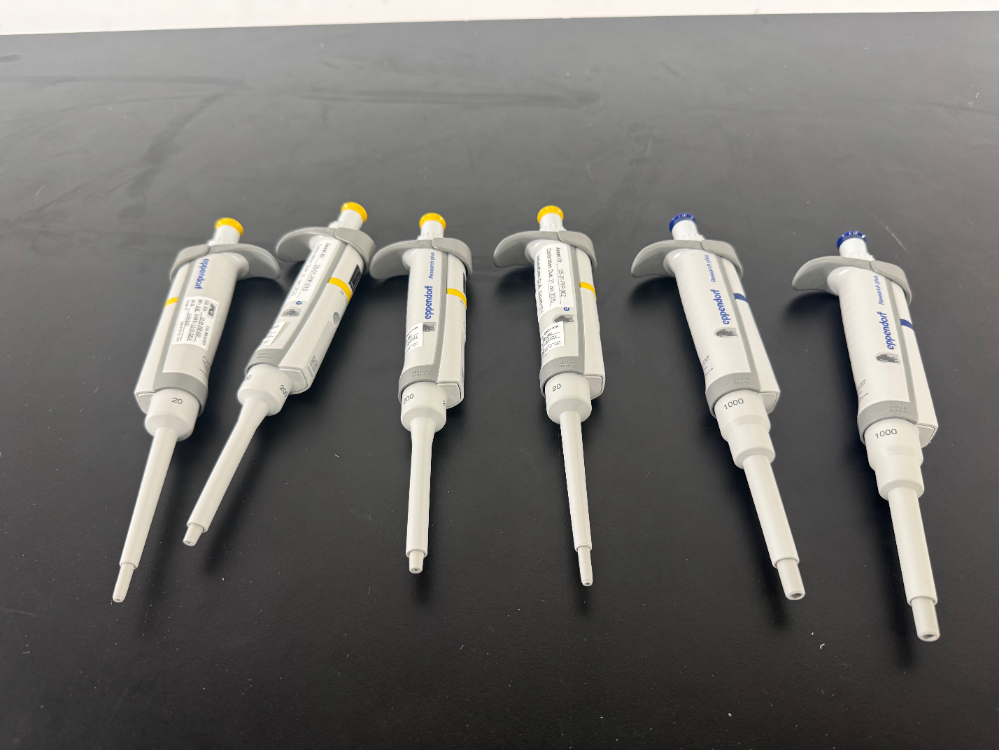 Image of Eppendorf Research Plus Single Channel Pipettes - Quantity 6